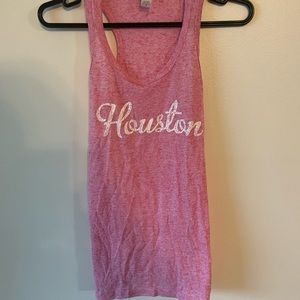 Houston Racerback Tank Top S